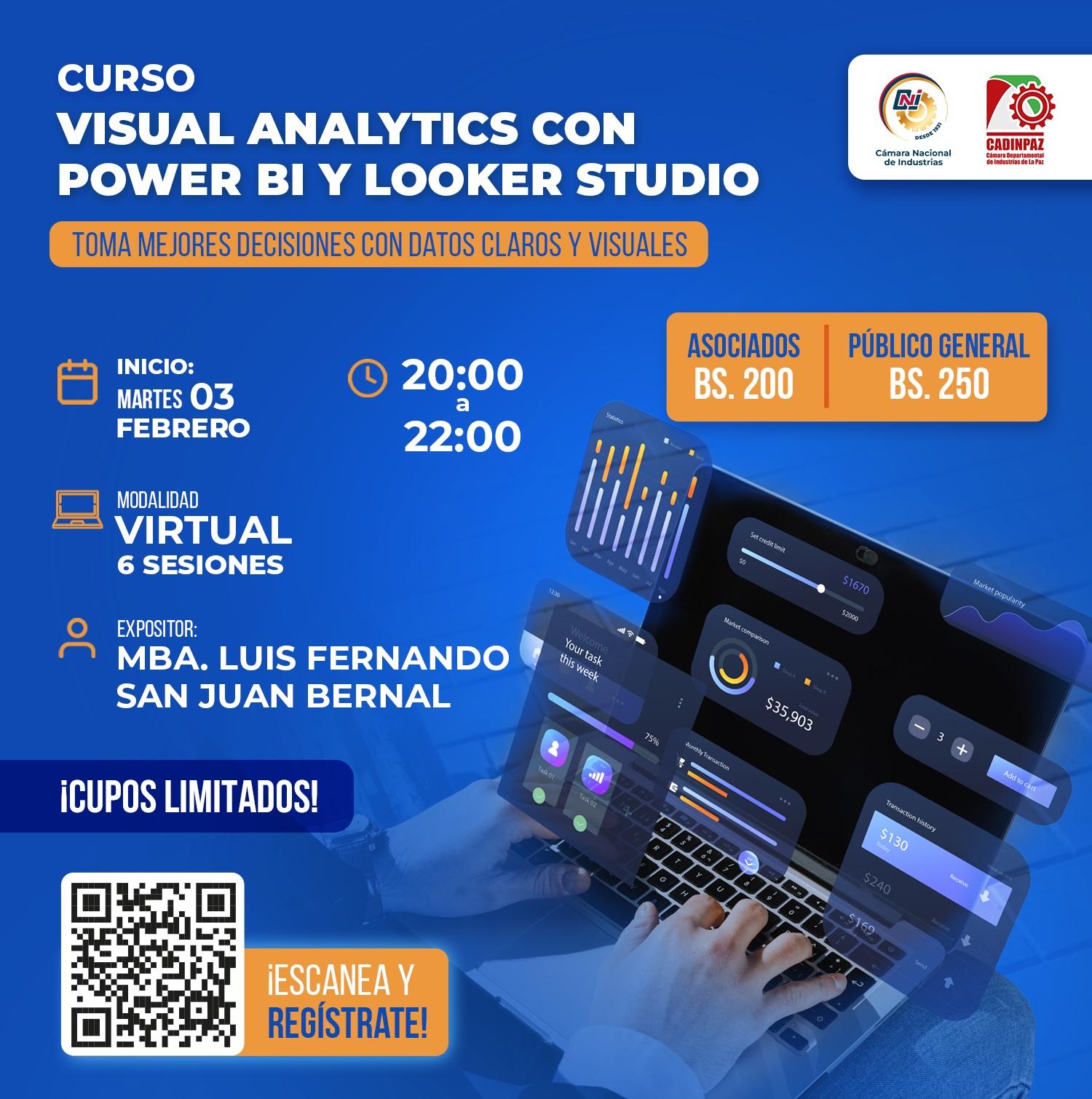 VISUAL ANALYTICS CON POWER BI Y LOOKER STUDIO